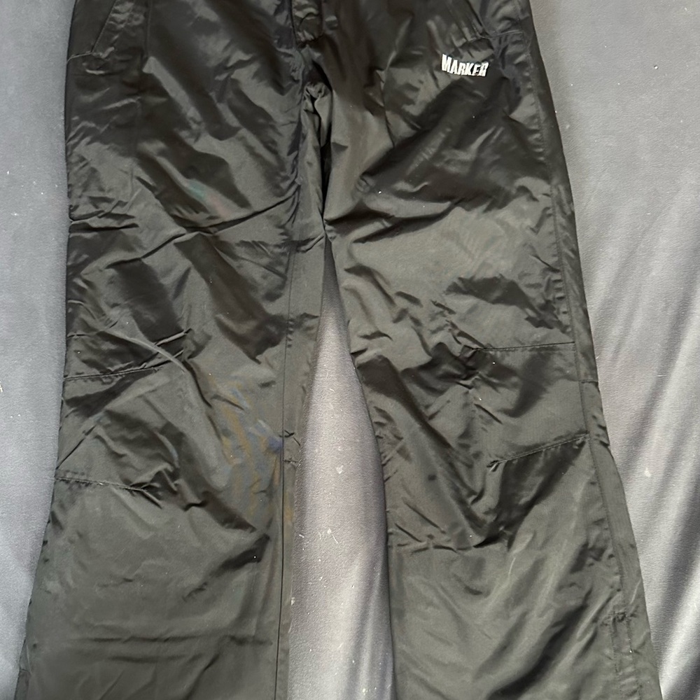 Marker Black Ski Pants